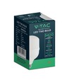 E27 50W LED pære - T140, med E40 fatningsadapter