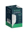 E27 60W LED pære - T160, Med E40 fatningsadapter