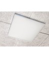 Spectrum 60x60 LED panel i ramme - 40W, indbygget i hvid ramme, til direkte montering