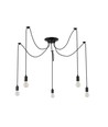 E27 Edderkoppe loftslampe - 150cm, 1,5m ledning