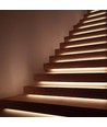 5m 10W/m Vandtæt COB-LED strip - 24V DC, IP67, 320 LED pr. meter, COB LED