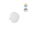 22W Smart Home LED indbygningspanel - Tuya/Smart Life, Google Home og app, hul: Ø20,5 cm, Mål: Ø21,5 cm, 230V