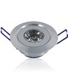 Outlet: LEDlife 1W indbygningsspot med rødt lys - Hul: Ø4,4 cm, Mål: Ø5,2 cm, 2,2 cm høj, dæmpbar, 12V/24V