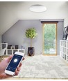 Outlet: 24W Smart Home rund LED loftslampe - Tuya/Smart Life, virker med Google Home, Alexa og smartphones, Ø39cm, 230V