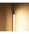 60cm 10W LED armatur, gennemfortrådet - IP65, Ø2,5cm