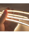 5m 12W/m Dot-free COB-LED strip - IP20, RA90, 320 LED pr. meter, 24V, COB LED