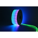 12W/m RGBIC LED strip - 5m, minimum 25 meter IP68, 60 LED pr. meter, 230V