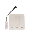 10m 10W/m LED strip IC løbelys/running - 24V DC, Løbelys, inkl kontroller, 120 LED pr. meter