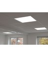 LEDlife 60x60 bagbelyst LED panel - 36W, hvid kant, 145 lm/W