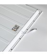 36W Zigbee CCT Smart Home LED panel - 60x60, CCT, Bagbelyst, hvid kant
