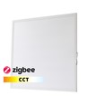 LEDlife 60x60 Zigbee CCT Smart Home LED panel - 36W, CCT, Bagbelyst, hvid kant