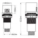V-Tac dagslyssensor - LED venlig, hvid, 1-10V, IP20