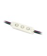 0,72W Vandtæt RGB LED modul - 12V DC, IP67, Perfekt til skilte og special løsninger