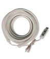 5m RGBIC Neon Flex komplet sæt 7x14 neonflex - USB, Bluetooth app, fjernbetjening