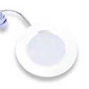 LEDlife Reco68 møbelspot indbygning RA92 - Hul: Ø5,6 cm, Mål: Ø6,8 cm, Mat hvid, 2,7W, 12V DC