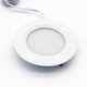 2,7W Ø6,8cm Reco68 møbelspot indbygning RA92 - 12V DC, Hul: Ø5,5 cm, Mål: Ø6,8 cm, Mat hvid