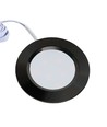 LEDlife Reco68 møbelspot indbygning RA92 - Hul: Ø5,6 cm, Mål: Ø6,8 cm, Sort, 2,7W, 12V DC