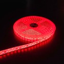 Rød 10W/m LED strip - 5m, 120 LED pr. meter, 24V, IP65