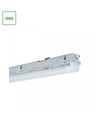 Limea H LED armatur G13 - uden lyskilde, vandtæt, 1x60, 250V, IP65, 710x75x90 mm, grå