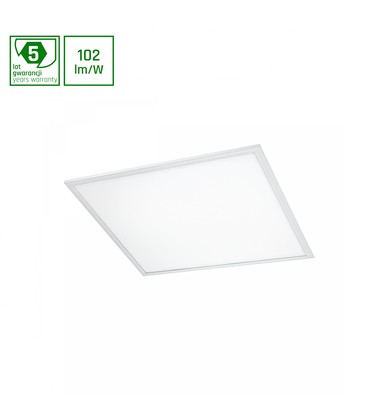 Algine LED 230V 45W - 100lm/W, IP20, 600x600mm, kold hvid, loft panel