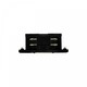 SPS RECESSED CONNECTOR STRAIGHT BLACK SPECTRUM