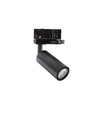3-faset mini GU10 skinnespot - Sort, uden lyskilde