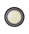 200W LED high bay, 180lm/W - DALI dæmpbar, 90 grader, IP65, IK08, sort kabinet