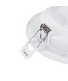 ALGINE 2i1 Overflade-Nedsænket Downlight 6W 560lm, Varm Hvid, 230V, IP20, Rundt