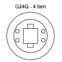 LEDlife G24Q-SMART7 7W LED pære - HF Ballast kompatibel, DALI dæmpbar, 180°, Erstat 18W