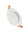 Dure Max Downlight 12W - Neutral hvid, 230V, 110°, IP44, IK06, Ø140x30, Hvid, Rundt