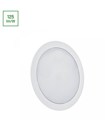 ALGINE 2-i-1 Downlight 12W 1160lm - Varm Hvid, 230V, IP20, Rund