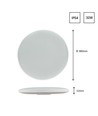 32W LED sensorlampe - IP54, 3450lm, 6000K, kold hvid, indbygget sensor