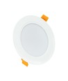 Dure 3 Downlight 8W - Neutral Hvid 230V, 110° IP54 IK06, 118x31 Hvid, Rundt, Integreret Driver