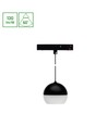 System Skift Basic - Globe P Ring Kugle Lamp Suspenderet 90mm, 10W, 3000K, Sort