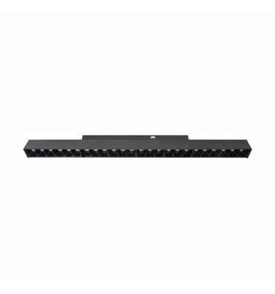 18W SHIFT Basic - Gitter m Lineær Lysarmatur 33cm - 3000K, Sort
