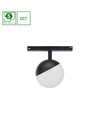 5W Dæmpbar SHIFT SMART Skinnelys Ø100x130mm - 165°, CCT, Sort, Zigbee
