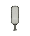 150W skumrings LED gadelampe - Skumringssensor, Ø60 mm, grå, IP65, IK09, 230V