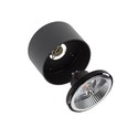 Chloe AR111 GU10 - P20, rund, sort, LED Armatur/lampe uden lyskilde