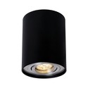 Chloe Justerbar Spot GU10 IP20 Rund Sort/Sølv - LED Armatur/lampe uden lyskilde