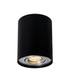 CHLOE GU10 IP20 ROUND BLACK/SILVER ADJUSTABLE SPOT
