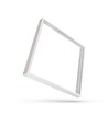 60x60 påbygningsramme til LED panel - Hvid, højde 4,5-5cm, til Algine armaturer