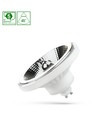 GU10 12W hvid LED spot - AR111, 45°