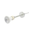 MADARA MINI II 3-faset skinnespot pendel - Hvid, GU10, Ø5,5cm, uden lyskilde