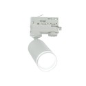MADARA MINI RING II Pendent til 3-faset skinne GU10 uden lyskilde - 250V, IP20, 55x100x185mm, hvid