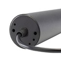 MADARA Mini Ring GU10 - Pendel uden lyskilde, for 3-faset skinne, 230V, IP25, Ø55*200mm, Sort