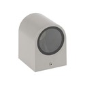 Parete Enkelretnings Væglampe uden lyskilde GU10 - 250V, IP54, 80 x 73 x 95mm, Grå