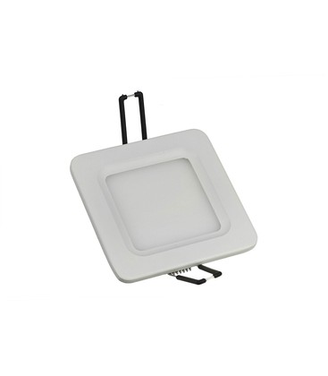Algine LED 12W - IP20, kold hvid, loft panel, hvid ramme