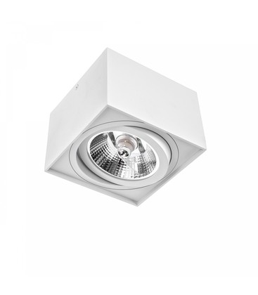 Chloe AR111 GU10 - IP20, firkantet, hvid (LED Armatur/lampe uden lyskilde)