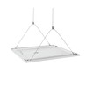 Wiresæt til LED panel - 130cm, passer til 60x60 cm, 120x30 cm og 120x60 cm paneler