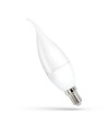 E14 8W LED kertepære - 710lm, varm hvid, 160° lysspredning